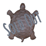 This turtle stepping stone is just what your garden or yard needs! Beautifully detailed and cast from iron, it will be your favorite outdoor accent for years to come.