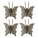 Decorative dragonfly planter pot hanger is made from durable cast iron and perfect for decorating your flower pots and baskets in your yard and garden