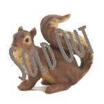 This curious little squirrel is surveying his surroundings in search of a delicious snack! Beautifully detailed and charmingly sweet, this statue will make your garden or porch even more enjoyable. 