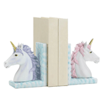 Add a touch of organizational magic to your home with this set! Wonderful as desk, bookshelf, or table décor, these lightweight and durable bookends are the perfect accent to turn your home from everyday into extraordinary. Great as a gift for bibliophiles!
