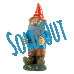 When it’s time to relax or celebrate, let this helpful garden gnome be your sidekick! Place a can of your favorite beer in his hands and he will stand by to make sure your thirst doesn’t go unquenched.