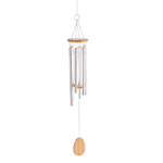 Simple yet elegant! The slightest breeze starts a gentle symphony. Wind chimes are symbolic of serenity and tranquility and are also thought to bring luck to whoever listens to them.