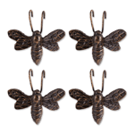 Decorative Bee planter pot hanger is made from durable cast iron and perfect for decorating your flower pots and baskets in your yard and garden.