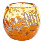 Orange Bowl Vase
